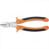 Кусачки боковые 180мм Comfort, комбинированные, шлифованные, двухкомпонентная рукоятка Sparta