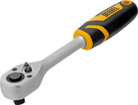 Ключ-трещотка 1/2" с переключателем, CrV,90 зубье, быстрой сброс