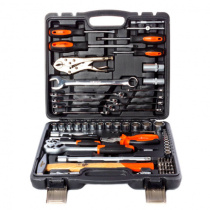 Набор инструмента  77пр автослесарный 1/2, 1/4, Квалитет 