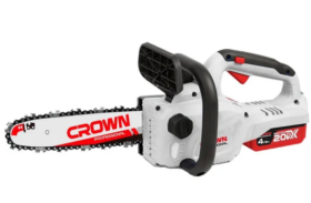 Пила цепная аккумуляторная BL CROWN CT29006HX-4S 20В, шина 10", 14 м/с, бак для смазки 115мл, АКБ 4А